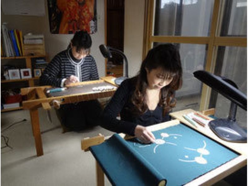 [이시카와가나자와] 역사적인 전통 카가 繍 (かがぬい)에 도전! 자수 체험の紹介画像