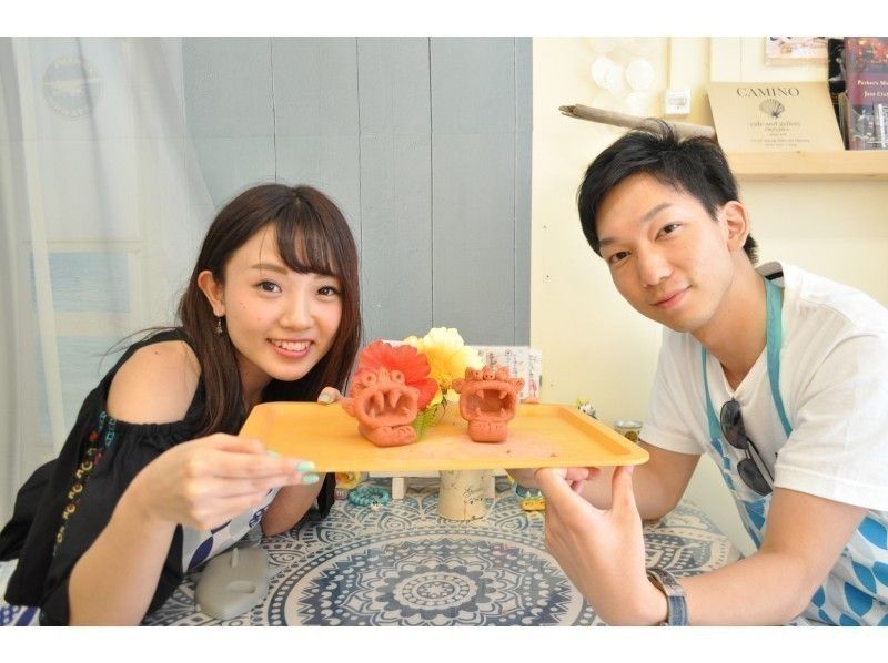[Okinawa Naha] Everyone can feel free to make "Shisa-lion making experience" immediately from Kokusai Dori!の紹介画像