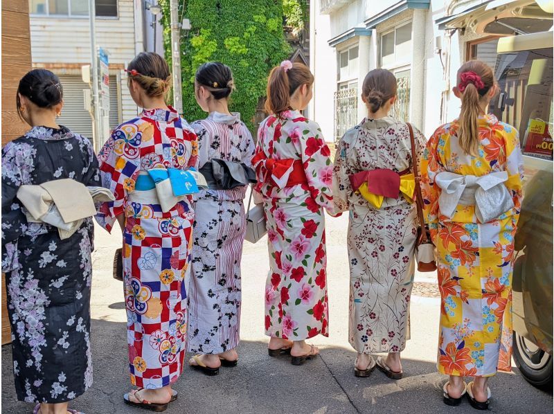 Super Summer Sale 2024 Kimono rental right next to Otaru Station ~ Sightseeing in Otaru in a traditional kimono! Popular 3-hour courseの紹介画像