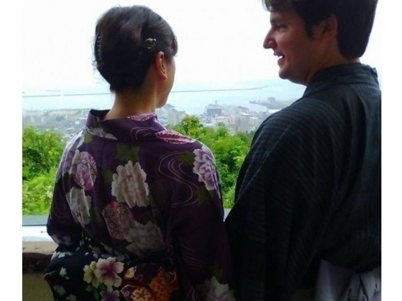 Kimono rental right from Otaru Station ~ Transform into a beautiful Japanese-style beauty in a traditional kimono! Full day courseの紹介画像