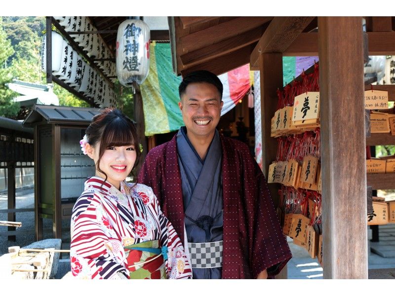 [Osaka/ Namba] 1 minute walk from Namba Station-Kimono Rental date and “Couple Plan” to excite the anniversaryの紹介画像