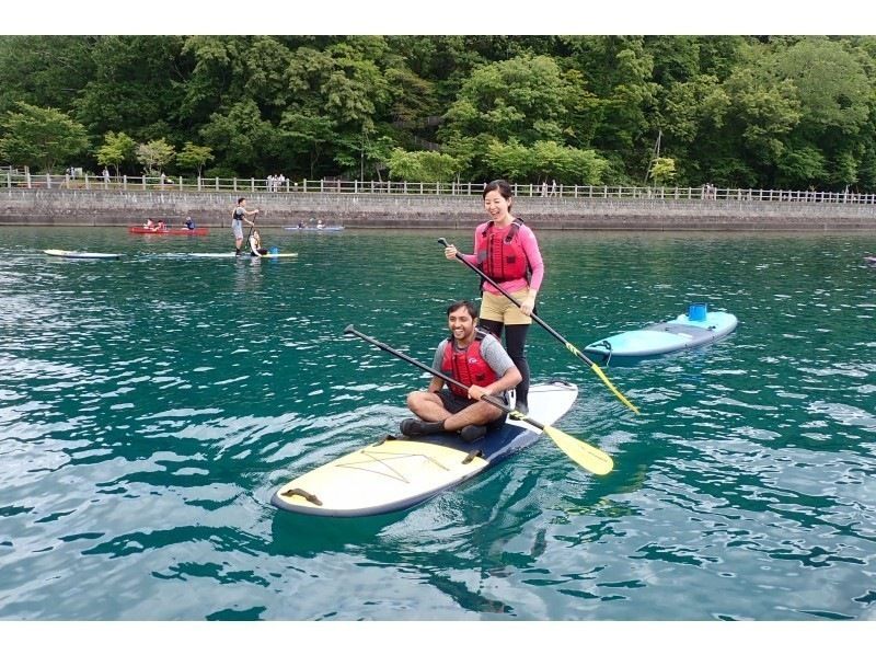 SALE! [Hokkaido, Sapporo, Chitose SUP] Cruise the surface of Lake Shikotsu, the best water quality in Japan for 11 consecutive years! SUP experience SIJ certified schoolの紹介画像