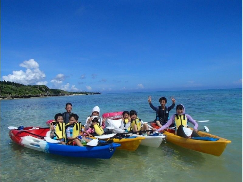 【沖縄・備瀬】一組限定！カヤック＆シュノーケリング体験（120分）の紹介画像