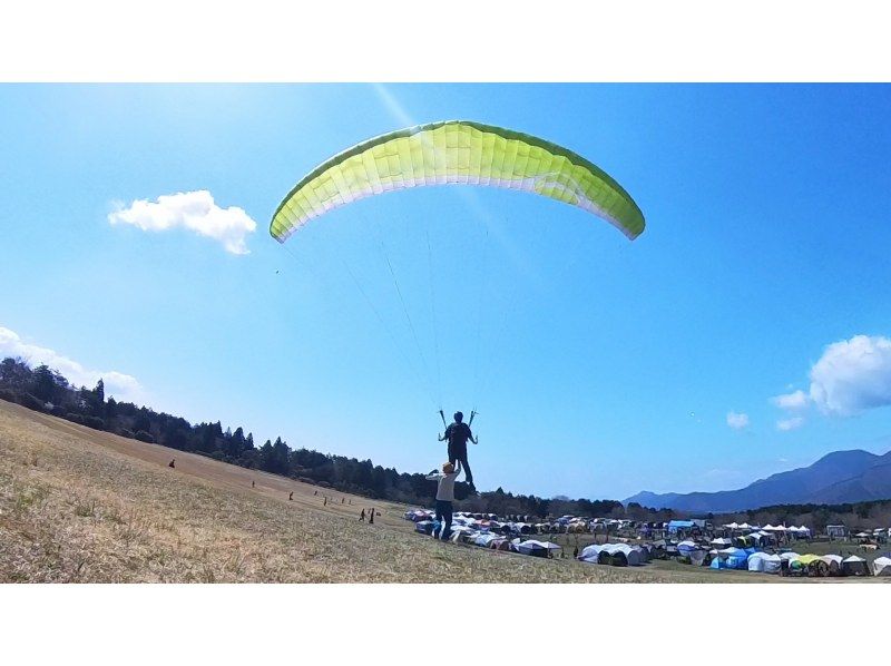 【静岡・朝霧高原・富士山・パラグライダー】ソロ体験コース 初心者向けの紹介画像