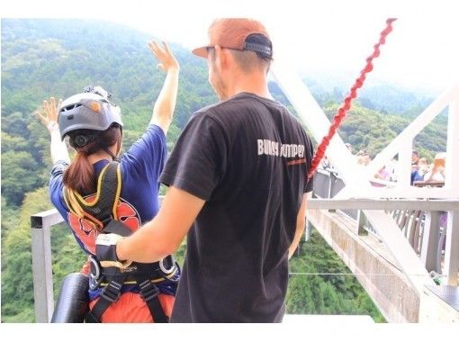 静冈 富士市 蹦极从54m高处跳下来 Sudokeikokubashi Fuji Bungy Gopro租借并提供数据 Activityjapan
