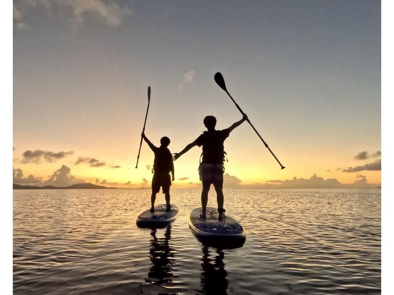 【石垣島/サンセット＆星空】選べるカヤック/SUP｜夕暮れから星空まで｜その日の空に合わせてご案内｜レーザー星空案内付きの紹介画像