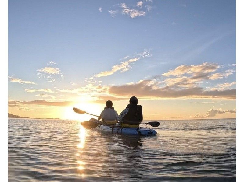 【石垣島/サンセット＆星空】選べるカヤック/SUP｜夕暮れから星空まで｜その日の空に合わせてご案内｜レーザー星空案内付きの紹介画像