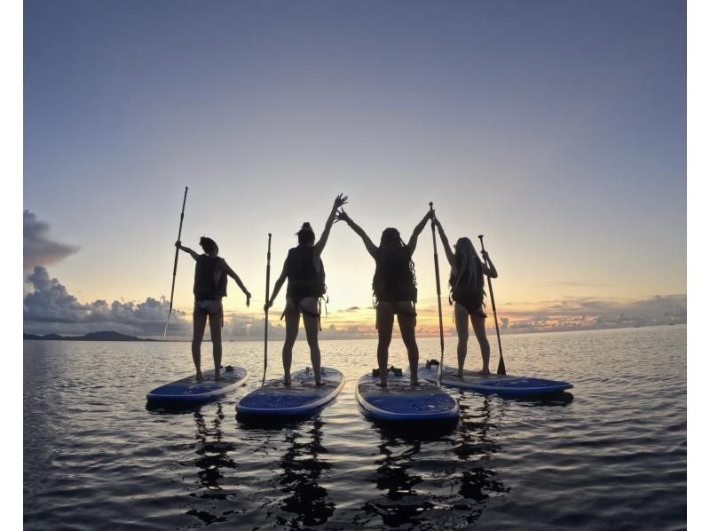 【石垣島/サンセット＆星空】選べるカヤック/SUP｜夕暮れから星空まで｜その日の空に合わせてご案内｜レーザー星空案内付きの紹介画像