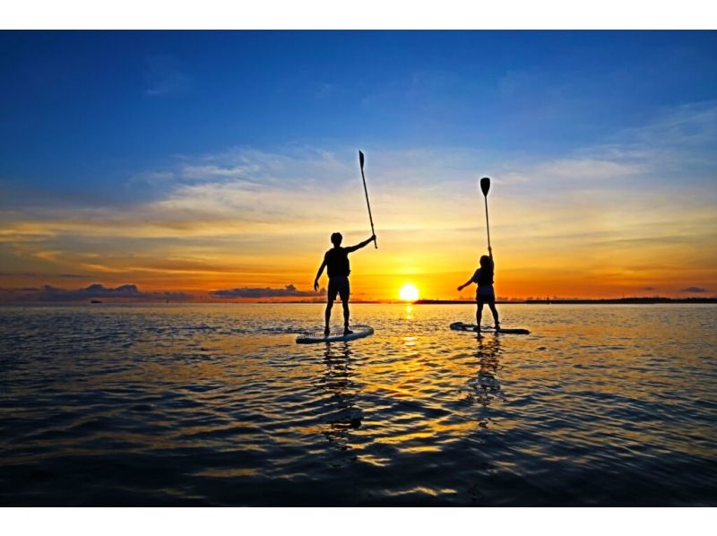 SALE! [Okinawa, Ishigaki Island] Small group tour ★ Choice of kayak/SUP ★ Starry sky commentary with laser light ★ Special tour to watch the sunset and starry sky ★の紹介画像