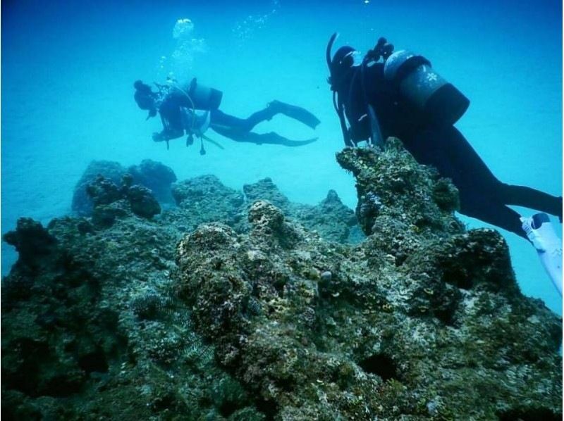 [沖繩恩納] 三在拍攝或相機出租免費！定制型風扇潛水の紹介画像