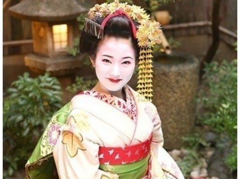 [京都/京都市]舞妓体验-舞妓变身“花园计划”即使在雨天也可以拍摄！从13岁开始就可以了！の紹介画像