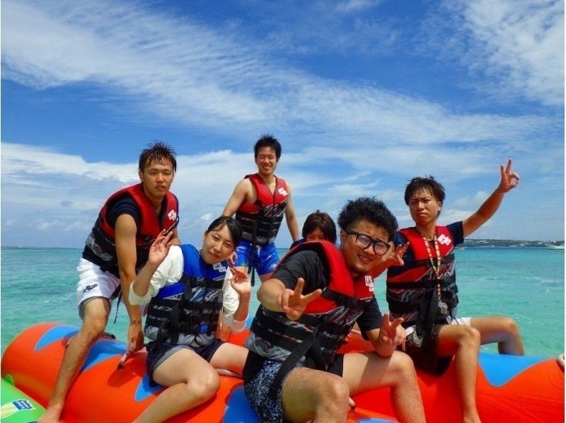 【沖縄/本部：美ら海水族館近く】フライボード体験＆どきどきマリンパック３「春休み限定学割あり！」の紹介画像
