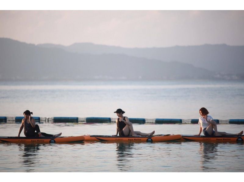 Southern Okinawa 30 minutes from Naha Sunrise SUP yoga on the east coast