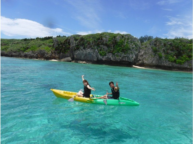 [Okinawa / Bise] Let's go out to the beautiful sea ♪ Sea kayaking experience recommended for families! !!の紹介画像