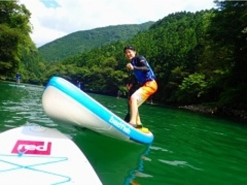 [Okutama Lake SUP] relaxing chill out in the lakeの紹介画像