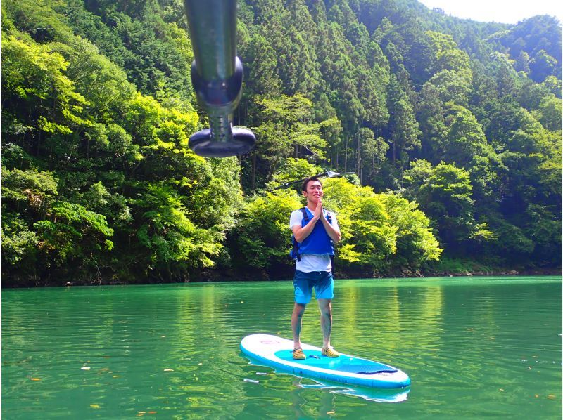 [奥多摩湖SUP]放松在湖中放松の紹介画像