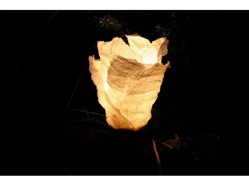 [โตเกียวนิชิตามะ] มาทำกระดาษ "มินิ LED เทียนกระดาษญี่ปุ่น" ทำด้วยผ้าขนหนูの紹介画像