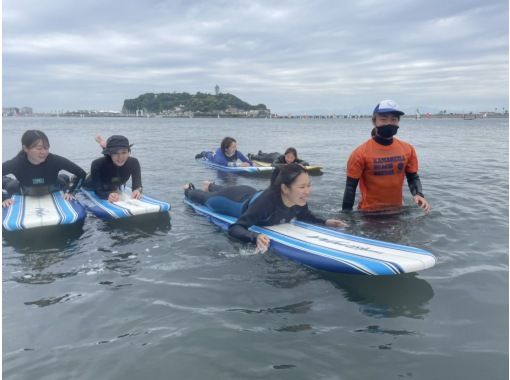 [Shonan, Enoshima, Surfing School] Supporting your surfing debut! Beginners class/5700 yenの紹介画像