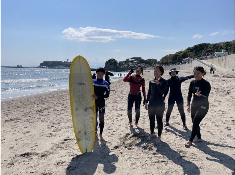 Shonan Surfing School: Save 400 yen for 2 or more people! Group lessons: 5,300 yenの紹介画像