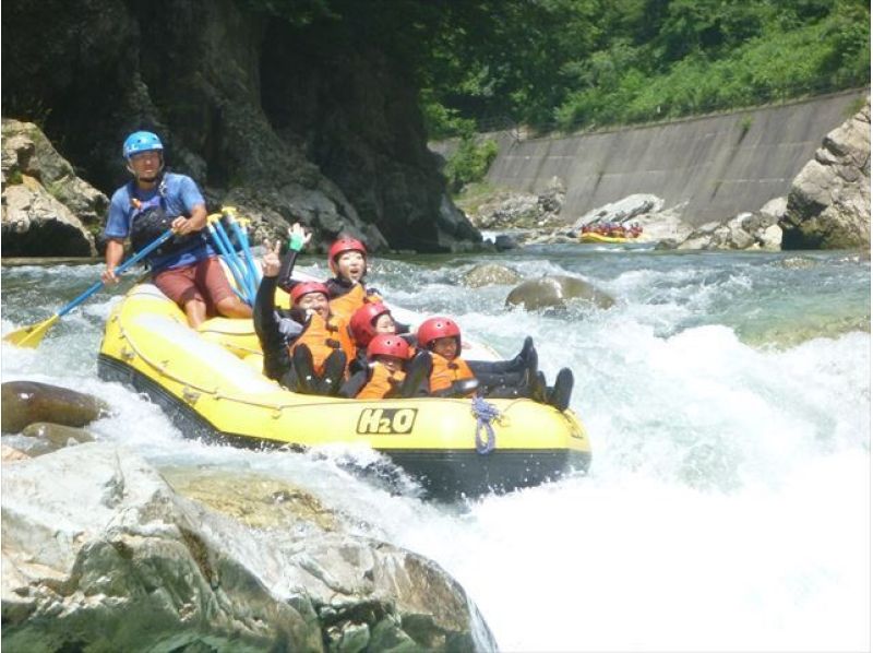 [Gunma ・ On the water】 half-day Rafting Tours ! Let's enjoy the torrent of great power!の紹介画像