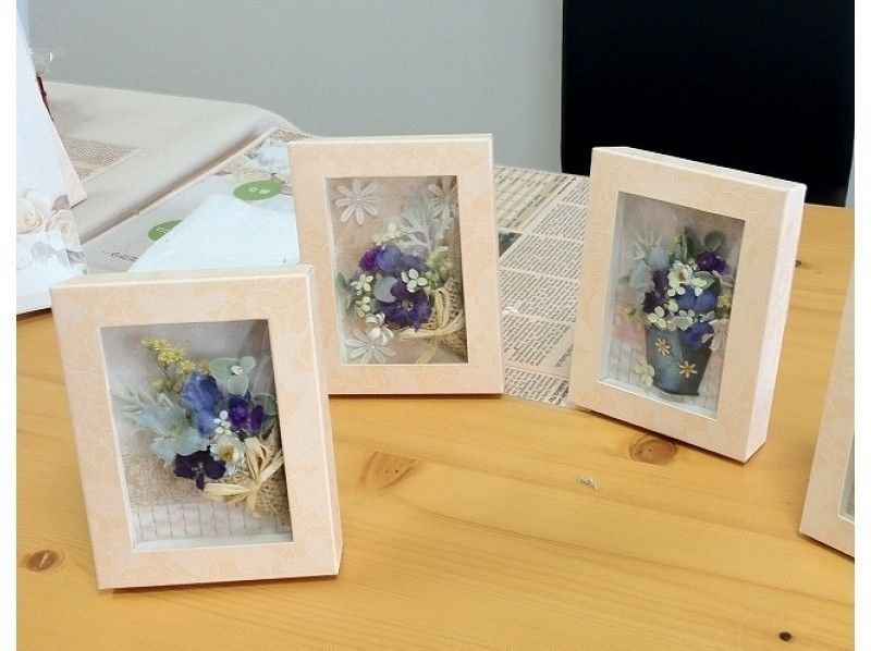 [Osaka/ Sakai] Relaxing experience in an atelier with a cafe space! Flower jewelry box Recan flower makingの紹介画像
