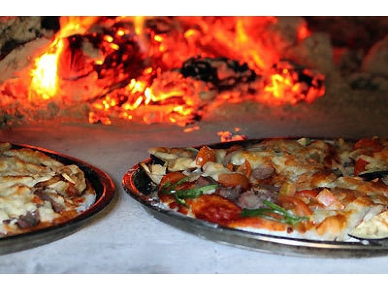 [靜岡]在中海津體驗手工製作的石爐烤披薩！如果您願意，當天還可以砍柴、製作杯墊（單獨收費）。允許攜帶寵物！天城十字路口、淨蓮瀑布附近的觀光便利の紹介画像