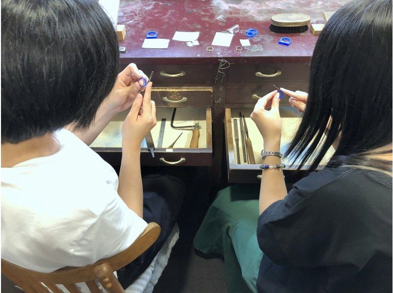 【愛知・名古屋】駅から徒歩1分！デートにおすすめ！自分たちで作るペアリング＆ペアペンダント(WAXプラン)の紹介画像