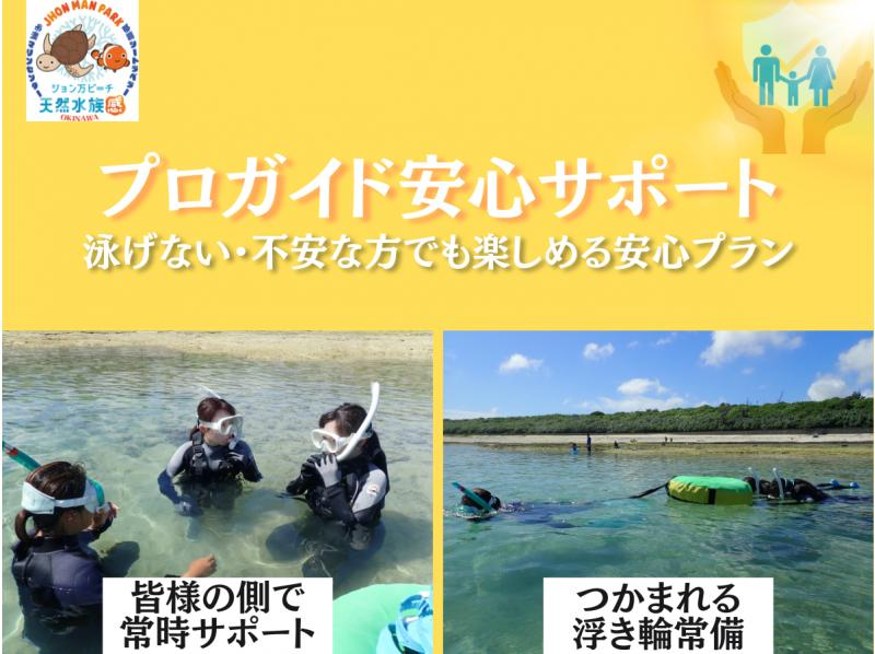 【那覇・糸満周辺】☆創業10周年☆まるで天然の水族館⁉ウミガメ＆100種類以上お魚シュノーケリング★安心サポートプラン★送迎可★の紹介画像
