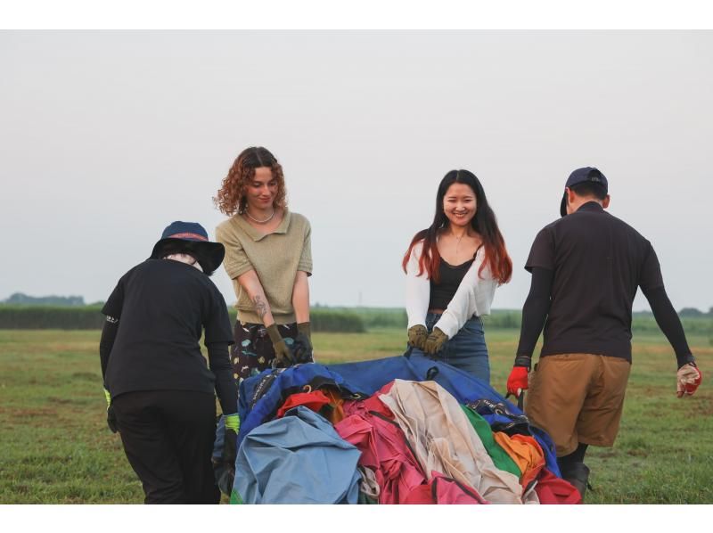 [Tochigi City] Pets allowed! A tethered experience where you can learn about hot air balloons and have a photogenic experience, balloon workshop!の紹介画像