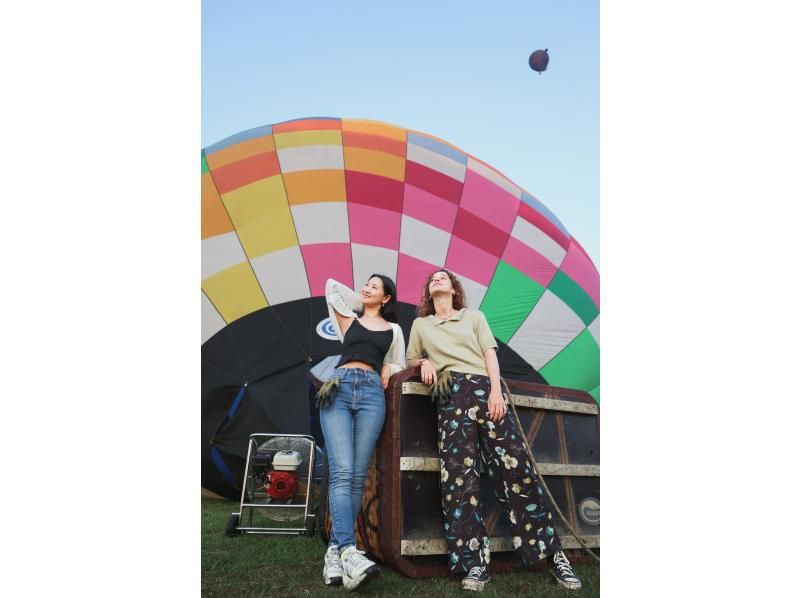 [Tochigi City] Pets allowed! A tethered experience where you can learn about hot air balloons and have a photogenic experience, balloon workshop!の紹介画像