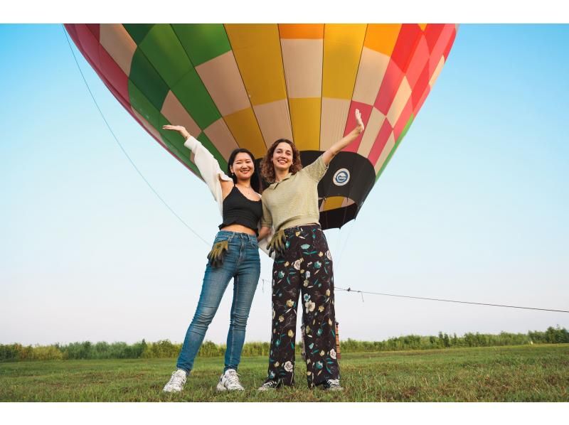 [Tochigi City] Pets allowed! A tethered experience where you can learn about hot air balloons and have a photogenic experience, balloon workshop!の紹介画像