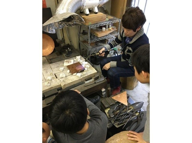 [東京·23個病區的創意課程“Artisan的金屬板技術”“銅板”挑戰！の紹介画像