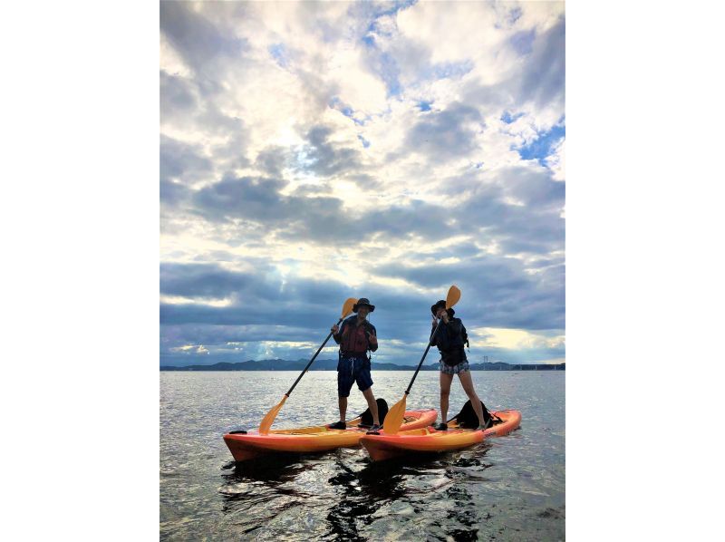 【Kansai · Hyogo Prefecture · Awaji Island】 experience sea kayaking · canoeing! Puzzle Course