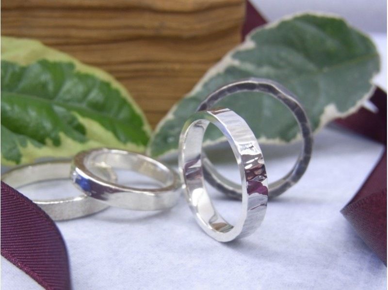 【愛知・名古屋】栄駅徒歩5分！思い出も未来も二人で形に！ペアリング、ペアネックレス作り！材料費込み（120分）の紹介画像