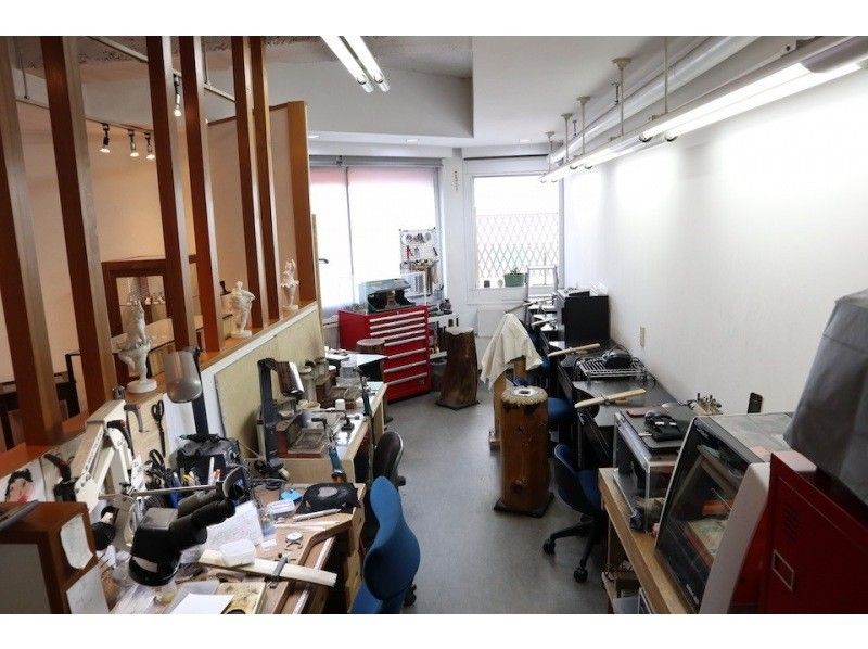 【愛知・名古屋】栄駅徒歩5分！思い出も未来も二人で形に！ペアリング、ペアネックレス作り！材料費込み（120分）の紹介画像