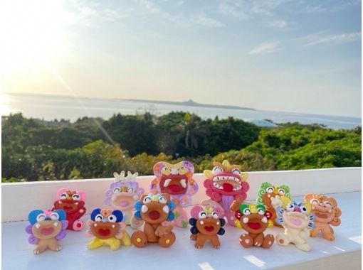 Cute Siesar color painting experience] Shisa specialty store