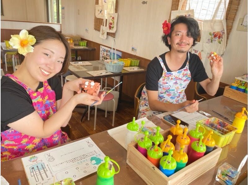 【沖縄・本部】粘土からシーサー作り体験！　美ら海水族館まで1分！当日持ち帰れる！スタッフがレクチャー♪の紹介画像