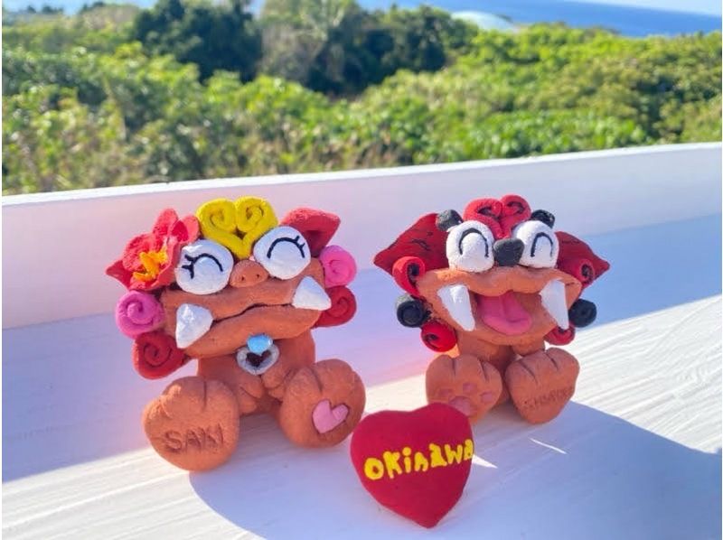 On the day From clay you can take home Shisa-lion making Experience [Churaumi Aquarium 1 minute to & near Kouri Island] Cute Shisa specialty storeの紹介画像