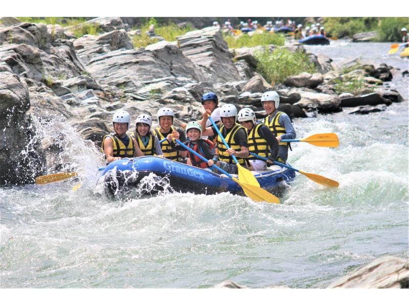 Saitama Sightseeing Recommended for families and children! Day trip spots Chichibu/Nagatoro Rock formations Rafting Grandex Nagatoro Base