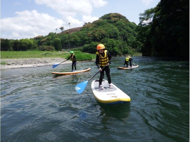 [熊本·熊本]非常关注！ River Sup（River SUP）★半日体验之旅[Am Course]の紹介画像