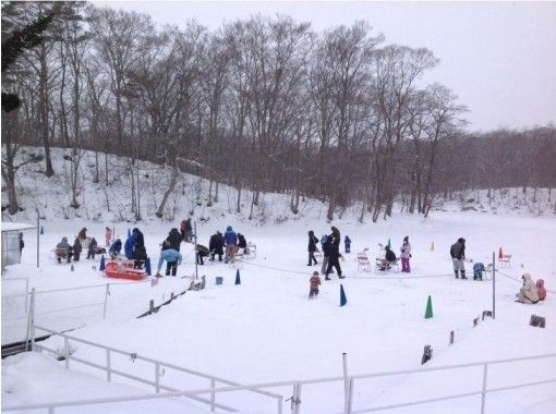 北海道 函館 冬の定番体験 大沼国定公園で氷上わかさぎ釣り 駅から徒歩5分 手ぶらok アクティビティジャパン