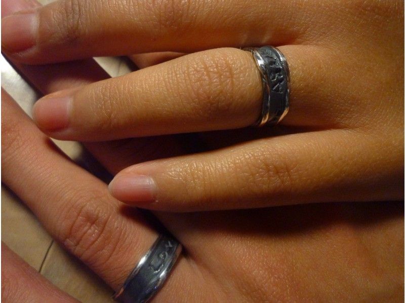 [大阪/大阪車站]銀飾品製作（結婚戒指課程），以最好的完成創造永恆的愛の紹介画像