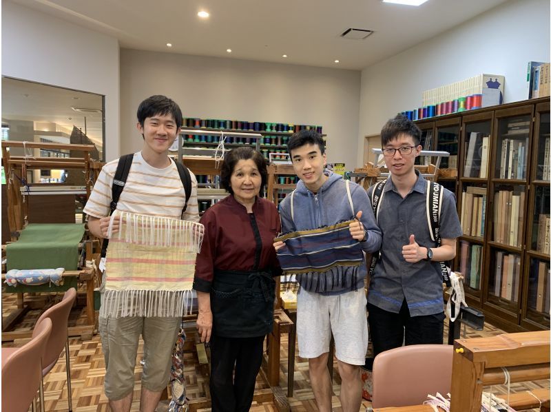 【鹿児島・鹿児島市】大島紬機織り体験（入園券付き）の紹介画像