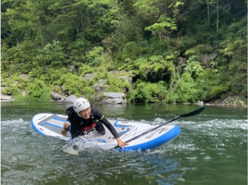 長瀞リバーSUP【初級】初めてでもOK！ダウンリバー◆ワンランク上のリバーアクティビティ！【中学1年生から】の紹介画像