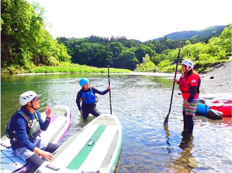 【奥多摩リバーSUPクルージング】のどかな風景と透き通った清水を約7㎞ロングクルージング！【SUP経験者対象プラン】の紹介画像