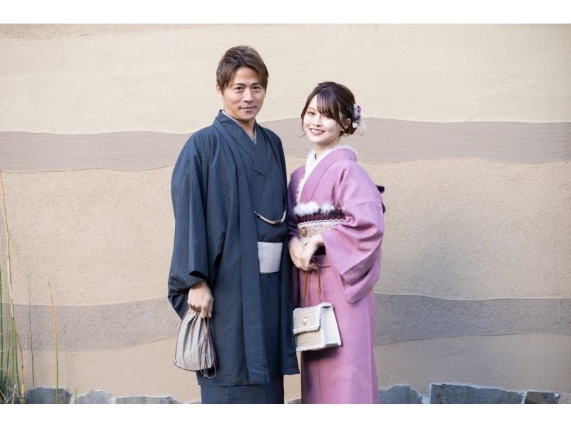 [Kanagawa / Kamakura] Kimono set & hair set included & dressing plan! Free rental of rain umbrellas on rainy days!の紹介画像