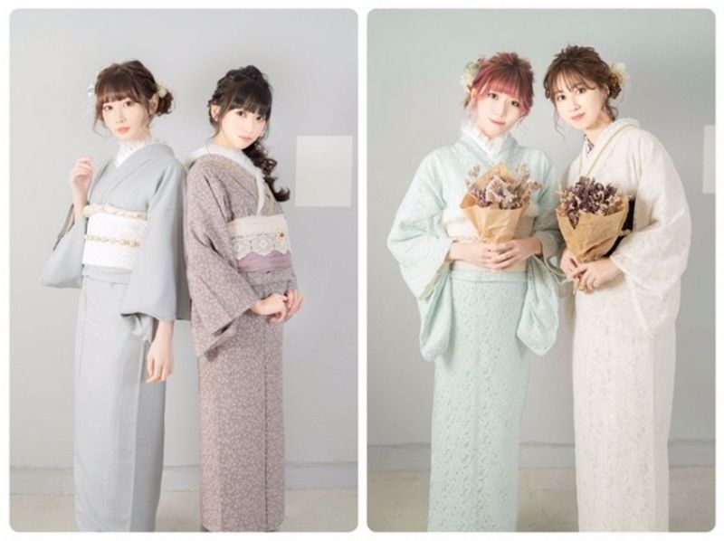 [Kanagawa / Kamakura] Kimono set & hair set included & dressing plan! Free rental of rain umbrellas on rainy days!の紹介画像