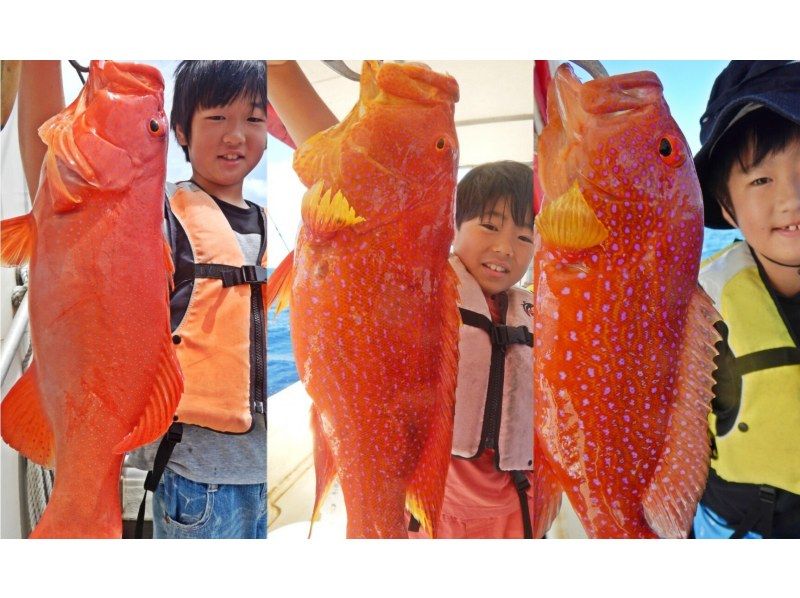 [沖縄-石垣島]嚴肅體驗釣魚之旅體驗課程針對豪華魚類！空手OK！ [上午/下午課程]の紹介画像