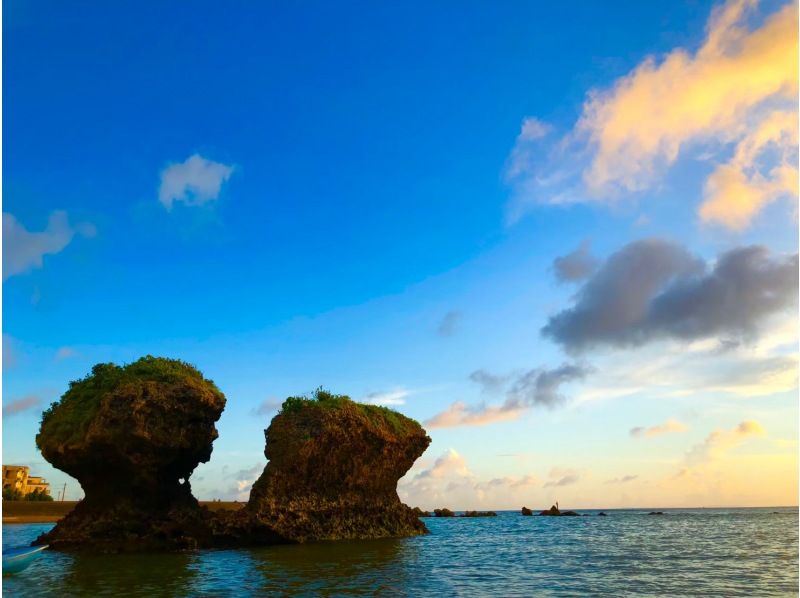 沖縄/嘉手納　サンセット＆マングローブカヤック♪《当日予約OK・2歳参加可・撮影無料・ｽﾏﾎｹｰｽ貸出・温水シャワーあり》の紹介画像