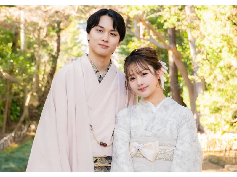 【東京・池袋】★着物一式＆ヘアセット付＆着付け込プラン！雨の日は雨傘無料レンタル中♪の紹介画像
